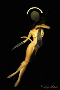 Akt 3 Technik. Scherenschnitt