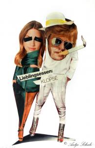 Feine LeuteTechnik. Scherenschnitt