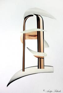 FranzoseTechnik. Scherenschnitt