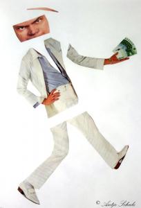 Mr MoneyTechnik. Scherenschnitt