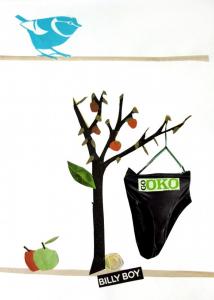 Wanderlust Technik. Scherenschnitt